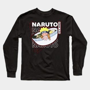 Anime Ramen Bowl Japanese Long Sleeve T-Shirt